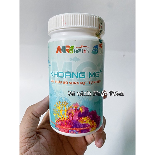 KHOÁNG MG 2+ GIẢI PHÁP BỔ SUNG MG 2+ TỰ NHIÊN MRBIO FISH CHO SAN HÔ BỂ CÁ BIỂN 150G