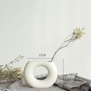 Bình gốm decor phong cách Hàn Quốc