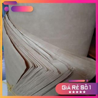 Giấy Xi Măng / Giấy Rập ( Giấy Kraft ) Đóng Gói Khổ 72x102cm - 10 tờ