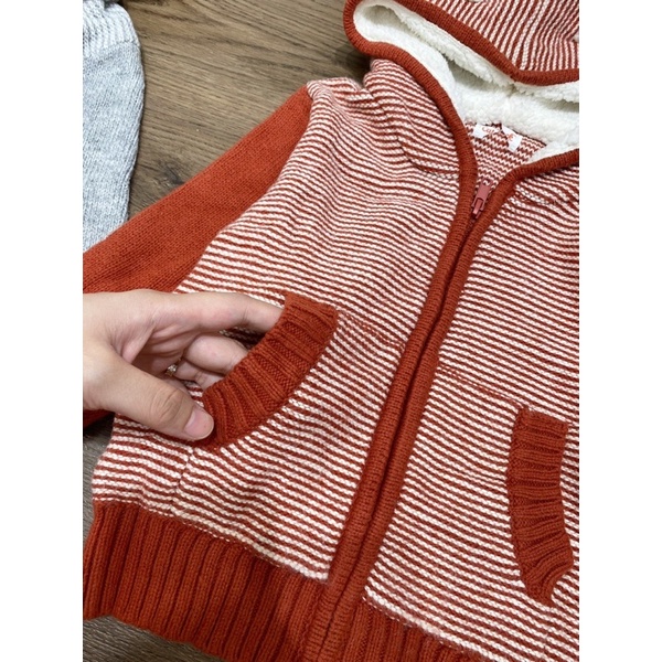 {Nhùn nhùn}Áo Khoác Len có mũ (hàng xuất dư sịn) size 9-12m đến 5y