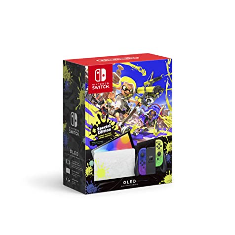 Máy Game Nintendo Switch OLED Splatoon 3 Special Edition