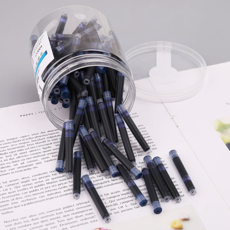 Set 100 Ruột Bút Máy Jinacs 3.4mm Thay Thế