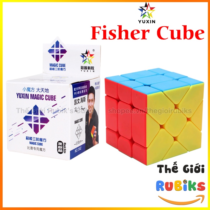 Rubik YuXin Black Kirin Fisher Rubic Biến Thể 3x3 Cube