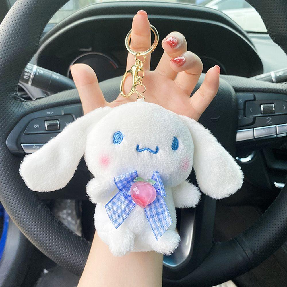 MXGOODS Kuromi Túi Đựng Son Môi Tích Hợp Móc Khóa Hình Thú Nhồi Bông Melody Kitty Dễ Thương Dành Cho Trẻ Em