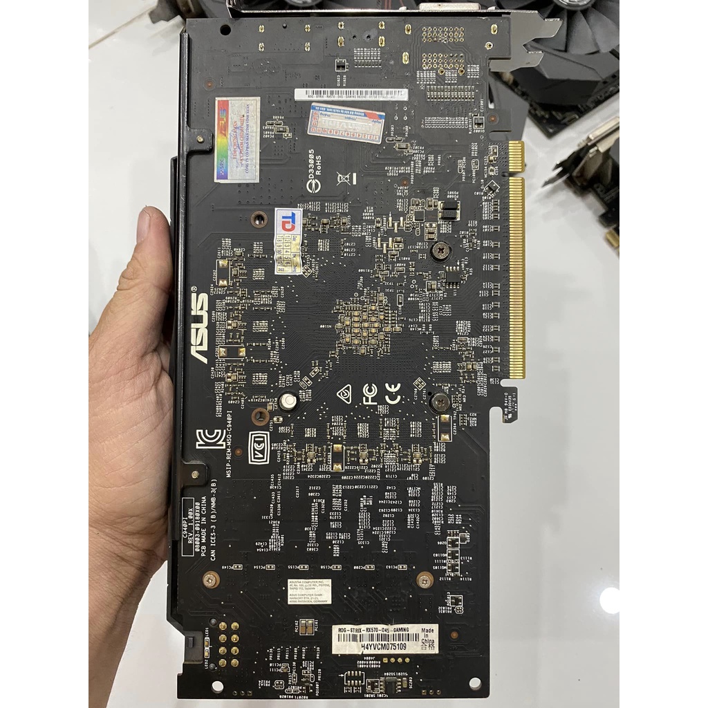 CARD MÀN HÌNH RX570 4GB ASUS STRIX GAMING