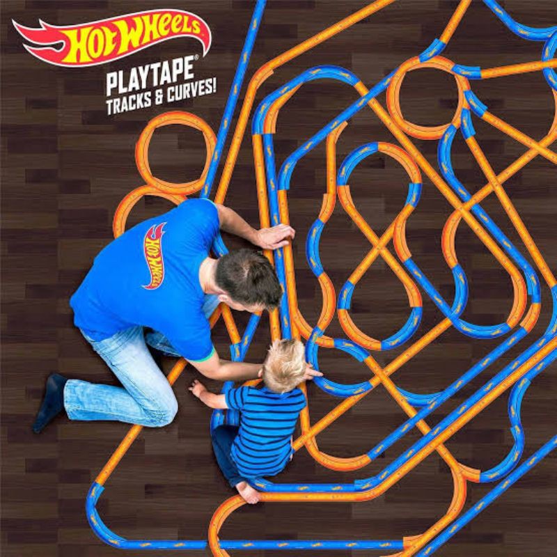 Hot Wheels Băng Keo Dán Đường Ray Xe Hơi Chuyên Dụng