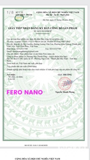 SẮT HỮU CƠ CHO PHỤ NỮ MANG THAI FERO NANO