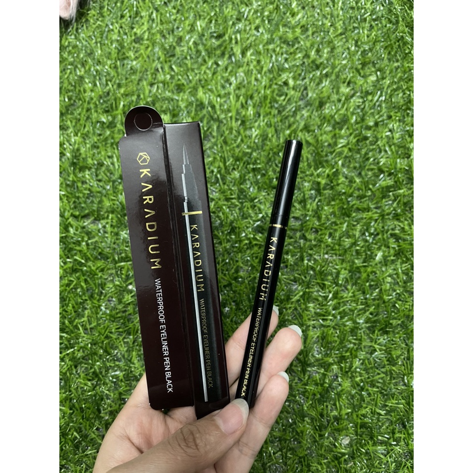 Kẻ Mắt Dạ Karadium Waterproof Brush Liner Black