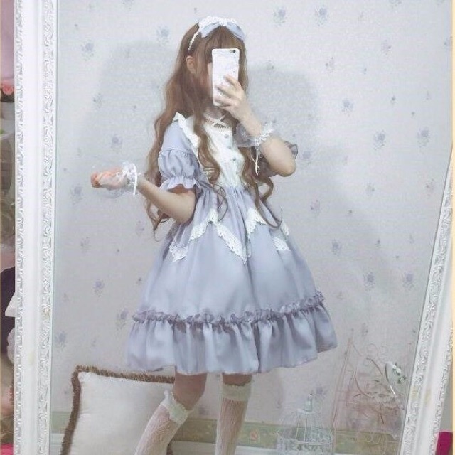 Đầm/ Váy Lolita Casual Công Chúa - Kèm Video Thật ✨ váy đầm công chúa,dự tiệc, tiểu thư, nàng thơ, sang chảnh
