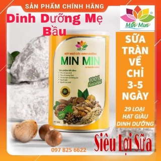 Ngũ cốc lợi sữa - bột ngũ cốc lợi sữa dinh dưỡng min min