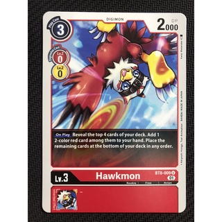 Thẻ bài digimon bt8-009 - hawkmon - digimon - uncommon