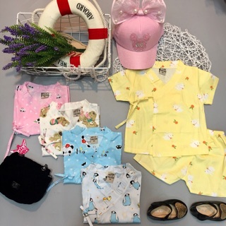 Combo 4 bộ yukata cho bé trai và bé gái