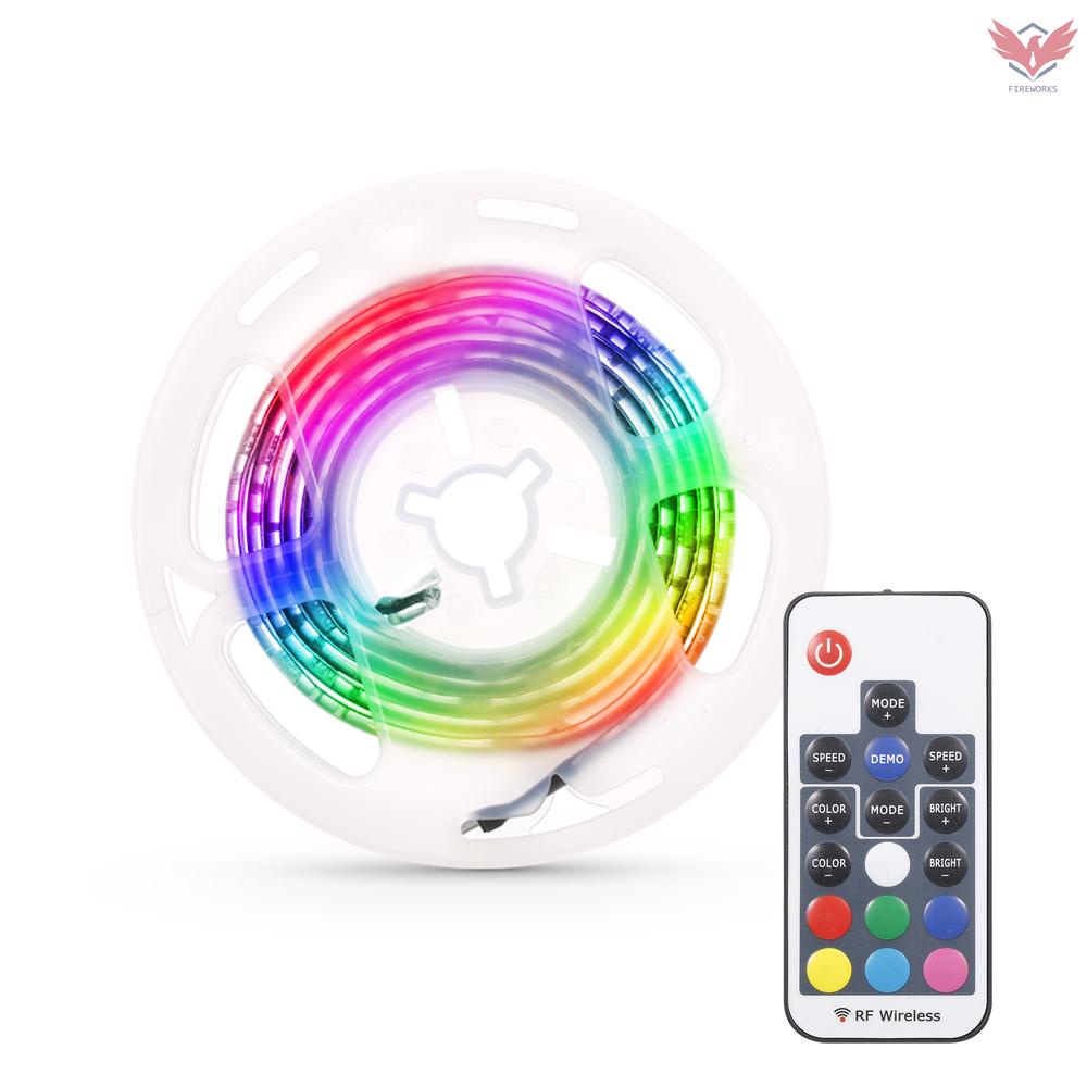 Dải Đèn Led Rgb 5v Cổng Usb 1m Điều Khiển Từ Xa Tiện Dụng Cho Màn Hình Tv / Máy Tính | BigBuy360 - bigbuy360.vn