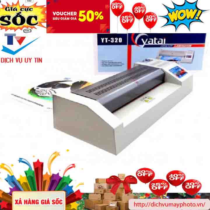 Bán máy Ép Plastic YT320 Rulo Lớn Rulo nhỏ máy chất lượng hàng mới đảm bảo