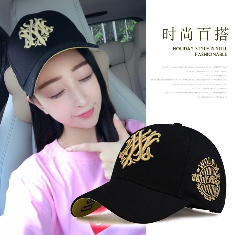 Mũ lưỡi trai họa tiết chữ sáng tạo thời trang cho nam nữ