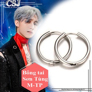 Bông tai inox thời trang Sơn Tùng M-TP