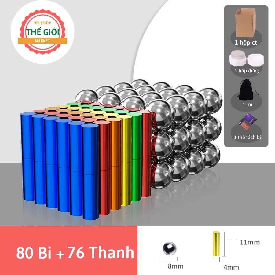 Bộ đồ chơi xếp hình nam châm, Magnetic sticker- Á Châu Books