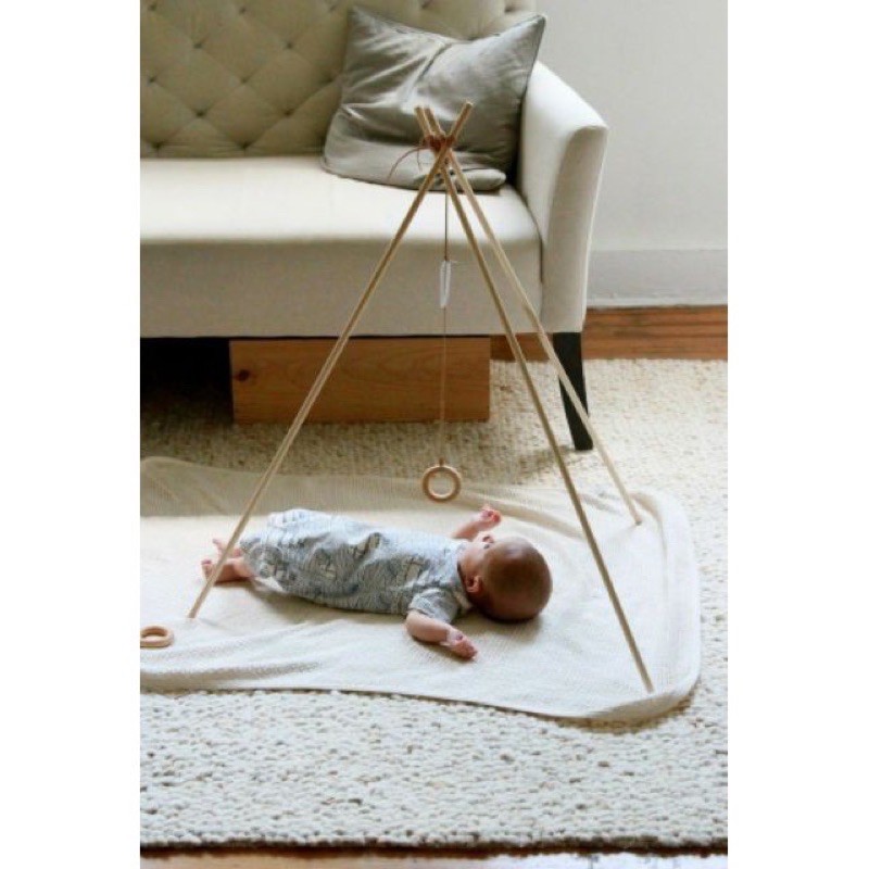 Vòng gỗ mộc tròn montessori