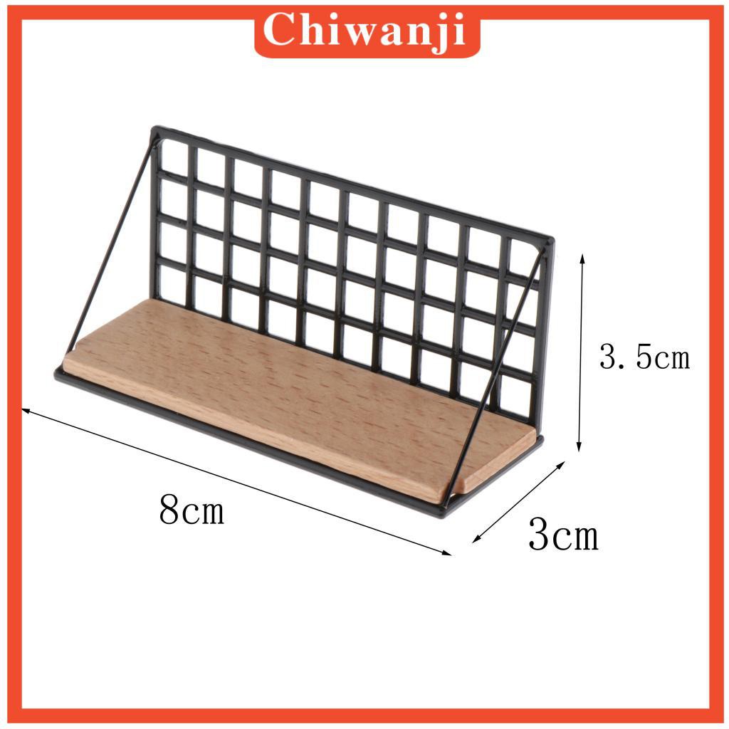 Kệ Treo Tường Mini Màu Đen Tỉ Lệ 1: 12 Dùng Để Trang Trí Nhà Búp Bê