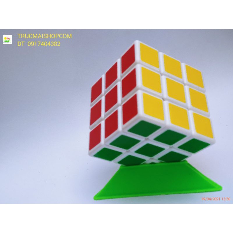 [Tặng đế kê] Rubik 3x3 Rubic 3 Tầng Robich Khối Lập Phương Ma Thuật