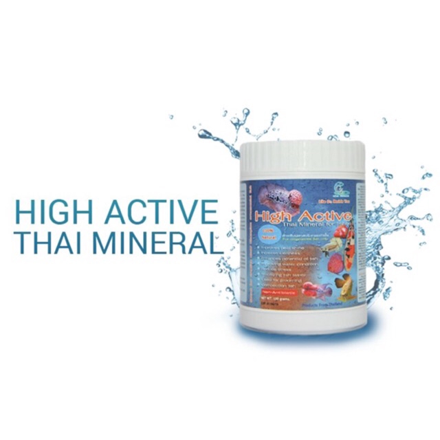 Khoáng Chất High Active 100g cho cá cảnh ( Hàng Chính Hãng )