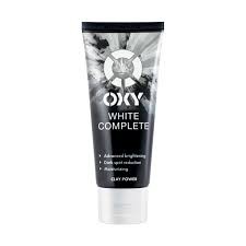 Kem Rửa Mặt Dành Cho Nam Từ Đất Sét Trắng OXY White Complete 100g