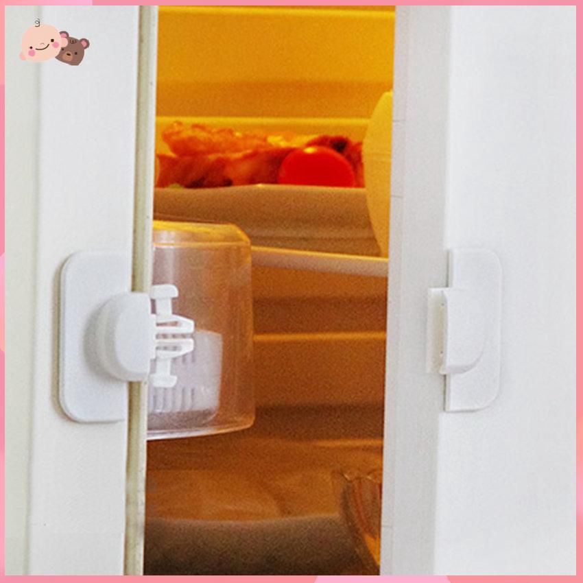 Dụng cụ khóa cửa tủ lạnh bảo vệ an toàn cho trẻ em tiện dụng