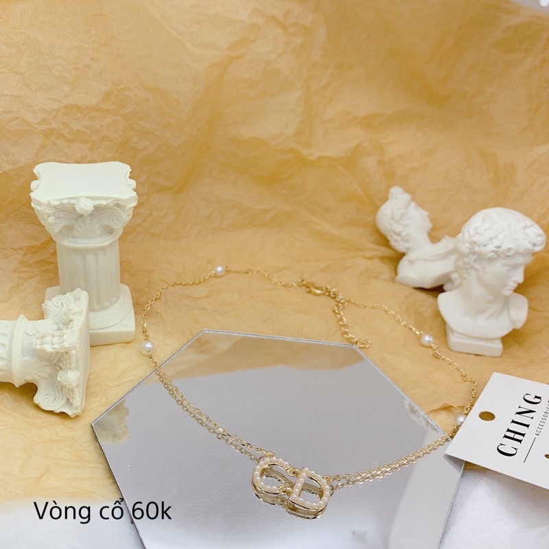 vòng cổ CD châu ms179