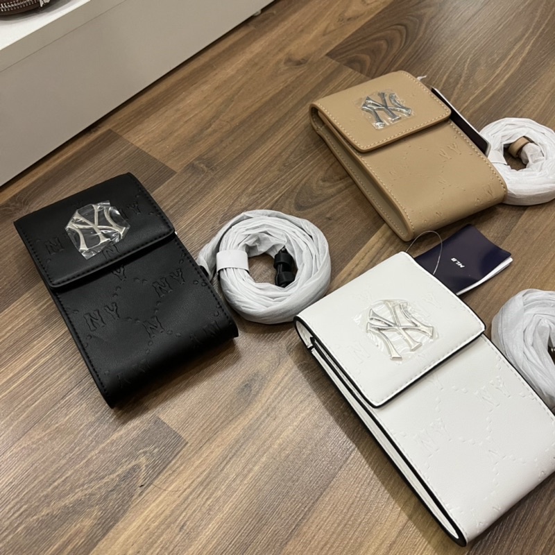 | Tặng Túi Giấy | Túi Đeo Chéo Mini MLB Da Diamond TQXK Cao Cấp