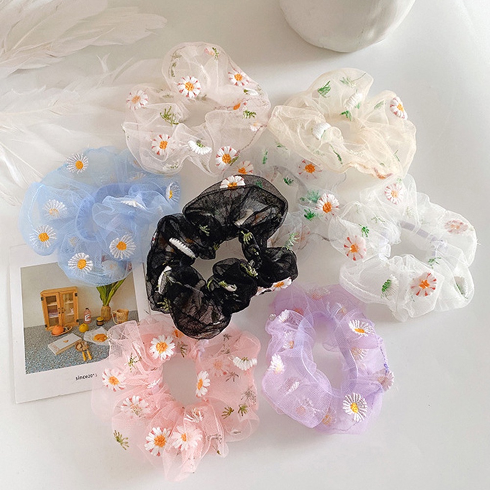 Set 3 Dây Buộc Tóc Co Giãn Thời Trang Cho Nữ