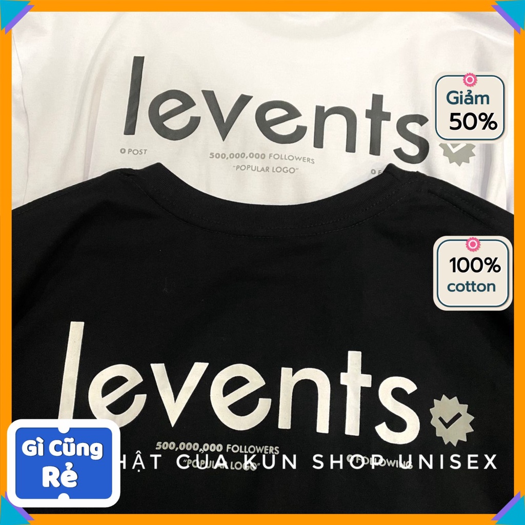 Áo phông tay lỡ nam nữ Levents AT37, áo thun unisex form rộng chất cotton mát mịn thấm hút mồ hôi in hình | BigBuy360 - bigbuy360.vn