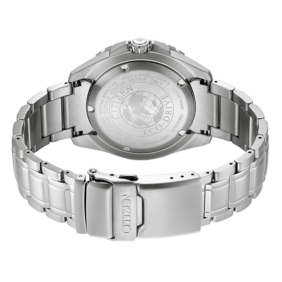 Đồng Hồ Nam Citizen Dây Thép Không Gỉ BN0190-82E - Mặt Đen