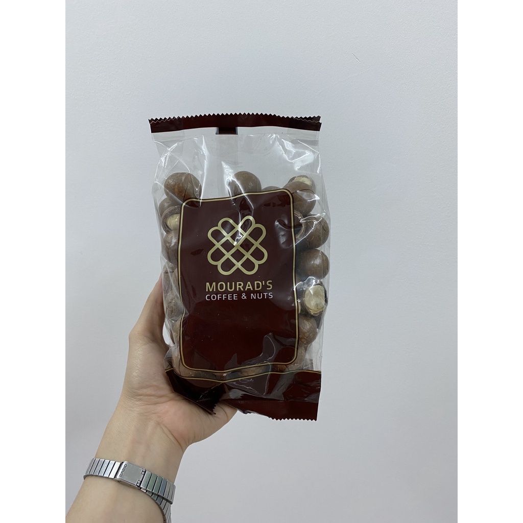 Macca nứt vỏ tự nhiên Mourad's Úc 500g