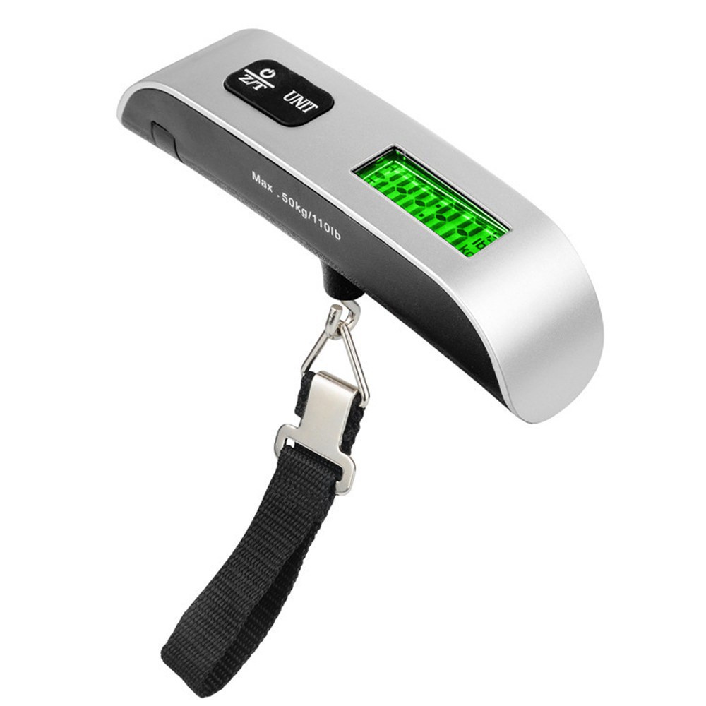 New 50kg/10g Portable LCD Digital Hanging Luggage Scale Travel Electronic Weight