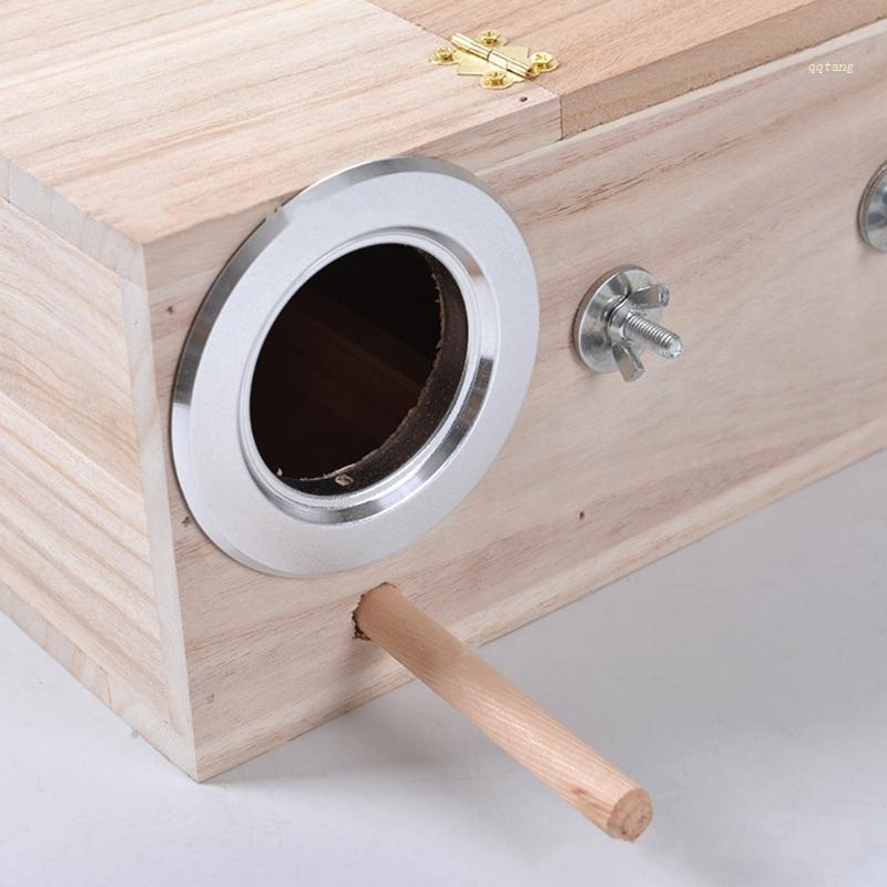 QQ Bộ 10 Giá Đỡ Thức Ăn / Ốc Vít / Kẹp Gắn Lồng Chim Vẹt