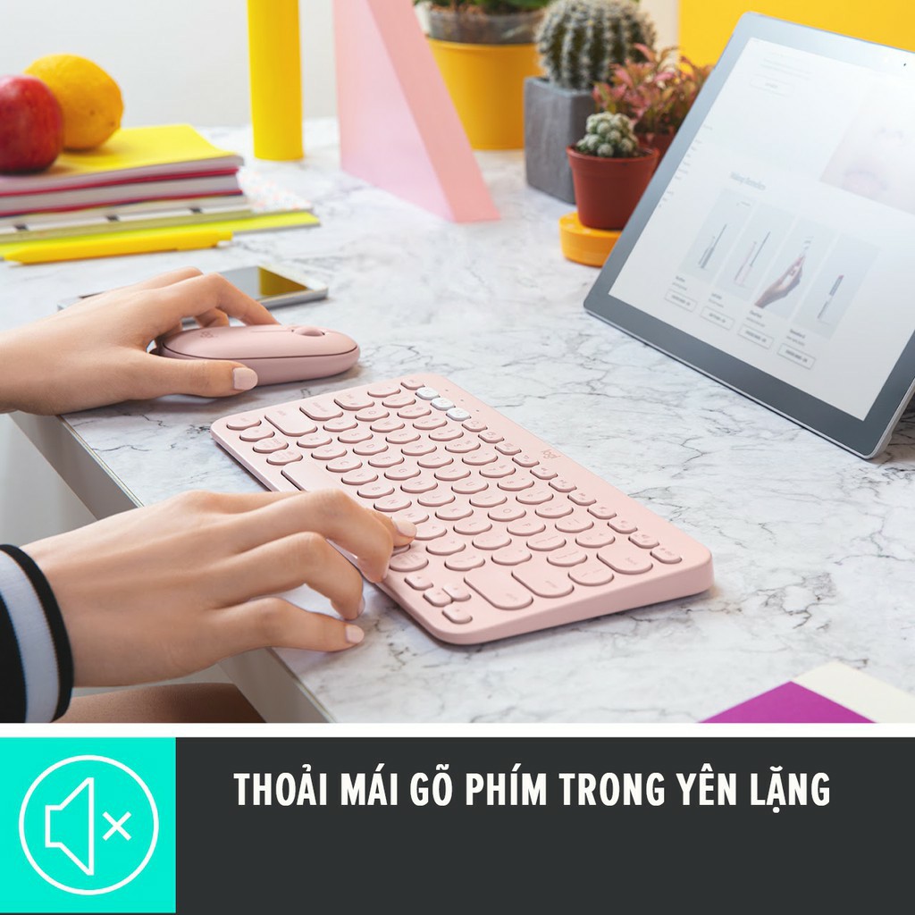 Bàn Phím Bluetooth Logitech K380 - Hàng Chính Hãng | WebRaoVat - webraovat.net.vn