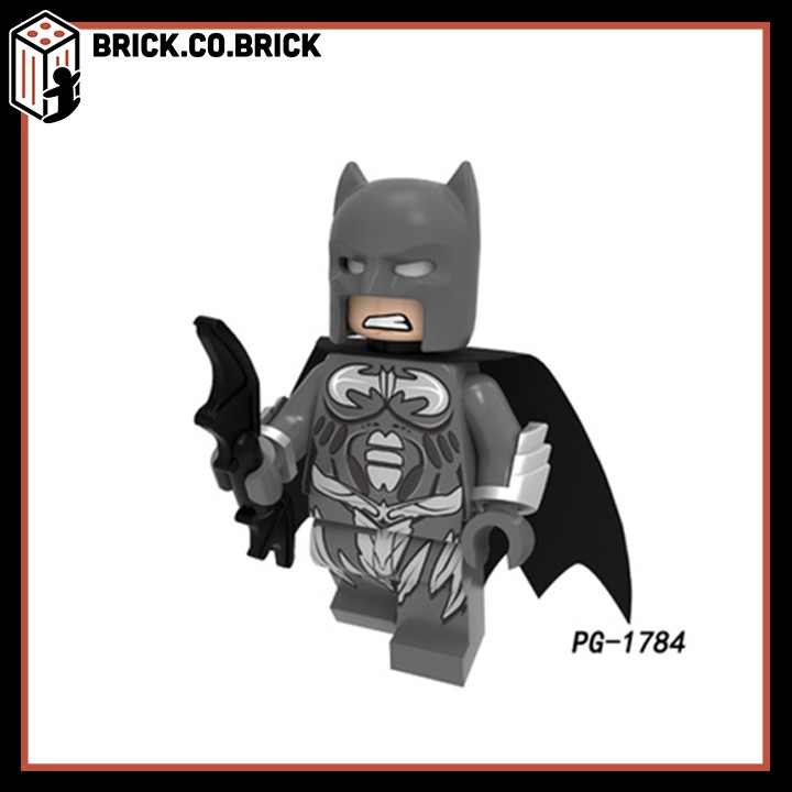 Xếp hình Bat Man Deadpool Wolverine và Green Lantern Đồ chơi Lắp ráp Siêu Anh Hùng DC PG8204