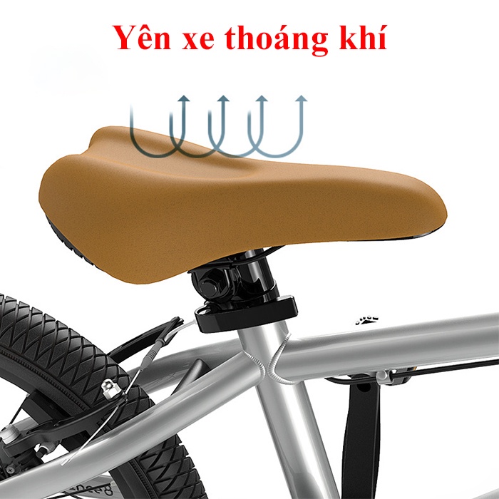 Xe Đạp Trẻ Em Thể Thao 16 - 20inch, Xe Đạp Học Sinh Khung Thép Cao Cấp