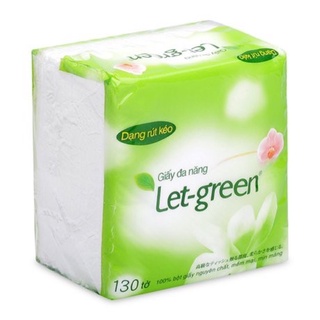 khăn giấy Let-Green 130 tờ 10x21cm