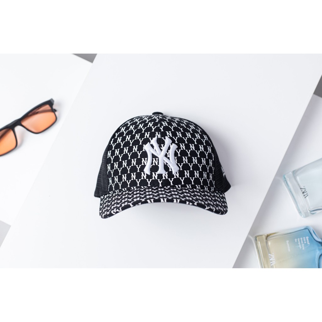 Mũ Lưỡi Trai Nón Kết Ny Logo Thêu Sắc Nét Phối Lưới Hàng Xuất Khẩu Cao Cấp Free Size Thời Trang Nam Nữ