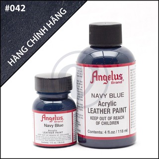 [CHÍNH HÃNG] Navy Blue 042 - Màu ANGELUS Leather Paint Standard vẽ trên da, vải, custom giày