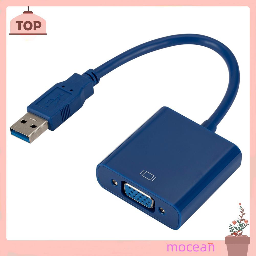 Đầu Chuyển Đổi Usb 3.0 Sang Vga Video 1080p Đa Kênh Mocean