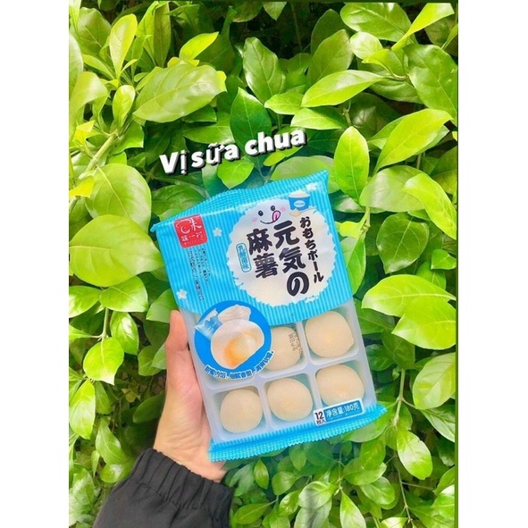 Bánh mochi dẻo nhân kem lạnh 4 vị sữa chua matcha dâu xoài