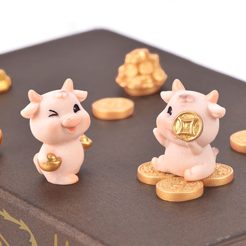 1/12 Phụ kiện trang trí tiểu cảnh hình động vật dễ thương