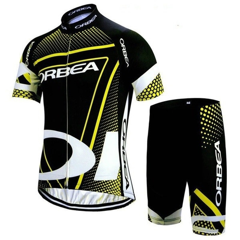 Pro Orbea Bộ Đồ Thể Thao Đi Xe Đạp Gồm Áo + Quần Ngắn Nhanh Khô Thời Trang Mùa Hè Cho Nam