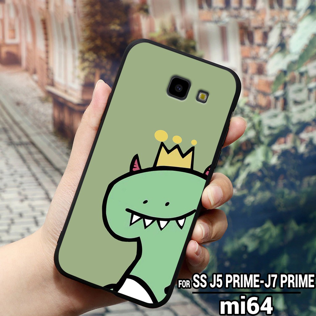 Ốp lưng SAMSUNG J5 Prime - J7 Prime - J4 Plus - J4 Core in hình khủng long cute