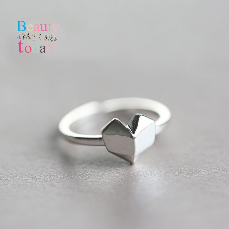 Thời Trang Nhẫn Hợp Kim Hình Chữ Love