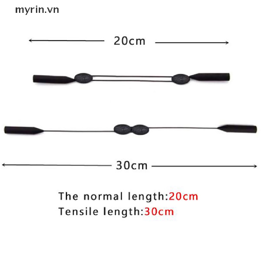 1 Set Dây Đeo Mắt Kính Bằng Silicone Có Thể Tháo Rời