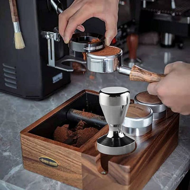 Cục Nén Inox Tamper Cho Ly Coffee Ngon Đúng Điệu  - Dùng Cho Pha Máy Espresso - 4.9 cm và 5.7 cm