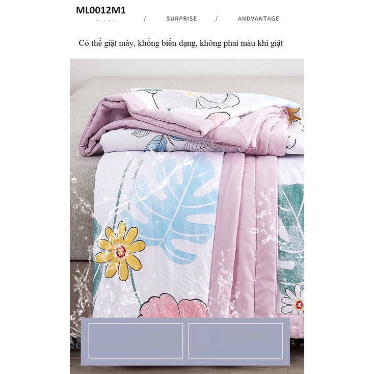 ML0012- Chăn điều hòa chất cotton thiên nhiên 180*220cm